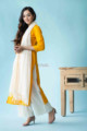 Image for Kusvaa Vcr55 Zarnaab Kurta With Pintucks And Embroidery Side 1