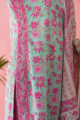 Image for Kusvaa Vcr61 Arokya Kurta And Dupatta Set With Hand Block Print Slit