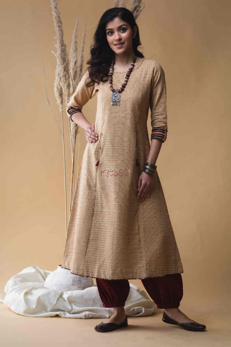 Image for Kusvaa Ws715 Datri South Cotton Kurta Featured