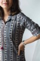 Image for Kusvaa Ws720 Funkaar Semi A Line Kurta Closeup