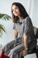 Image for Kusvaa Ws720 Funkaar Semi A Line Kurta Sitting
