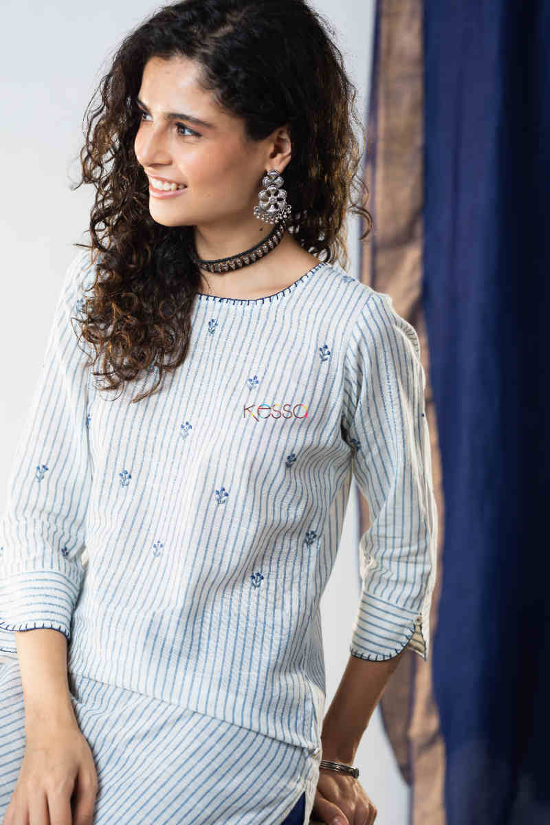 Image for Kusvaa Ws723 Ibtida Straight Kurta 1 Top