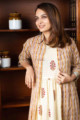 Image for Kusvaa Wsr220 Nawaazish Dress Jacket With Hand Block Print 1 Top