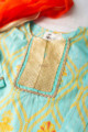Image for Kusvaa Aj27 Jhilik Kurta Sharara Set With Dupatta Closeup