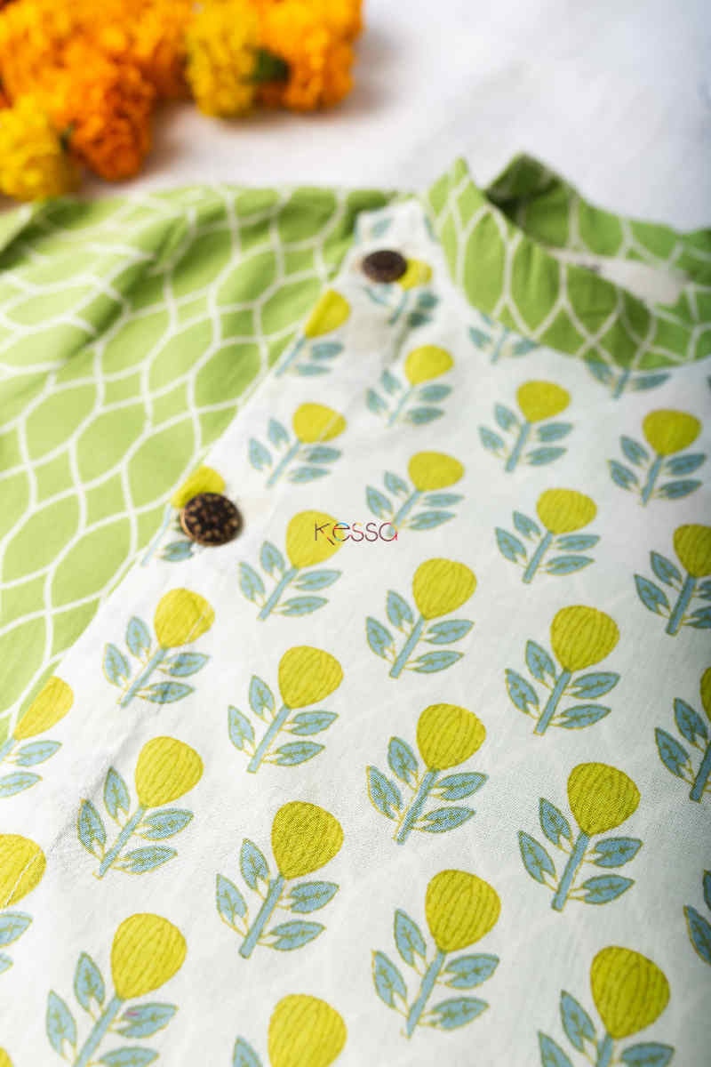 Image for Kusvaa Aj30 Kian Kurta And Pajama Set Closeup