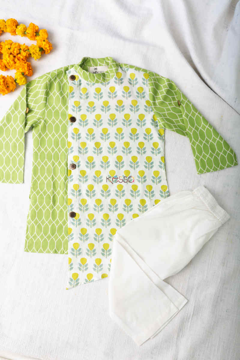 Image for Kusvaa Aj30 Kian Kurta And Pajama Set Featured