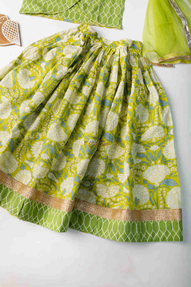 Image for Kusvaa Aj31 Kaizy Lehenga Set 1 Bottom