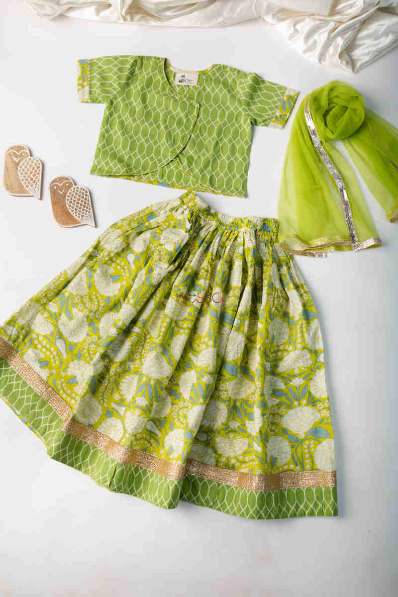 Image for Kusvaa Aj31 Kaizy Lehenga Set 1 Featured