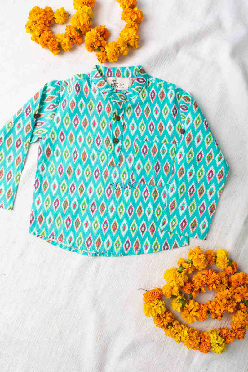 Image for Kusvaa Aj32 Rian Kids Kurta Featured