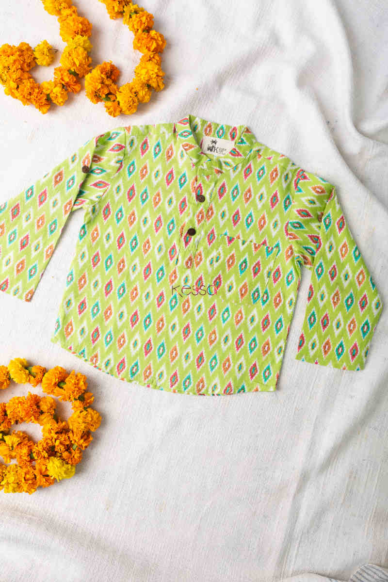 Image for Kusvaa Aj33 Basha Kids Kurta Featured