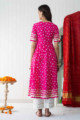 Image for Kusvaa Avdaf62 Malika Kalidaar Kurta Back