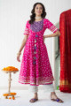 Image for Kusvaa Avdaf62 Malika Kalidaar Kurta Front