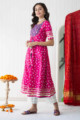 Image for Kusvaa Avdaf62 Malika Kalidaar Kurta Side