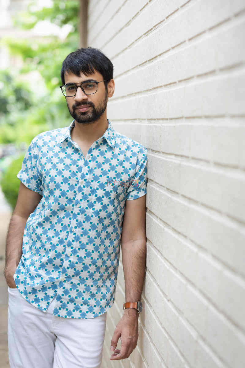 Image for Kusvaa Awk39 Sharar Half Sleeves Shirt Featured