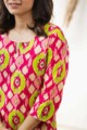 Image for Kusvaa De90 Jazira Straight Kurta Closeup