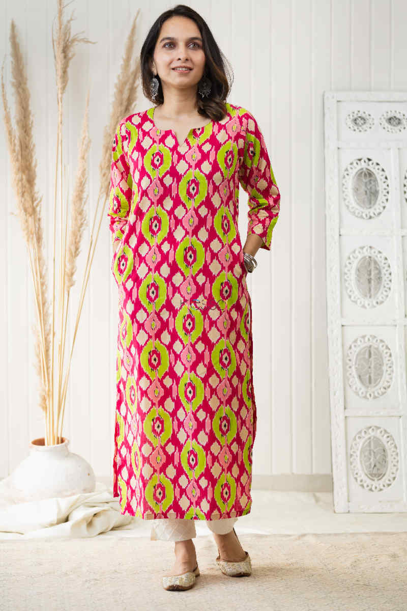 Image for Kusvaa De90 Jazira Straight Kurta Featured