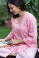 Image for Kusvaa De92 Turkish Rose Jammies Set Side