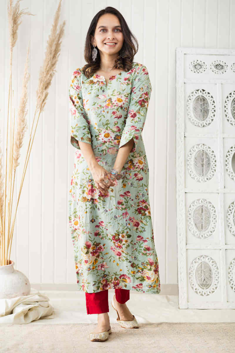 Image for Kusvaa De98 Raghbat Straight Kurta Front