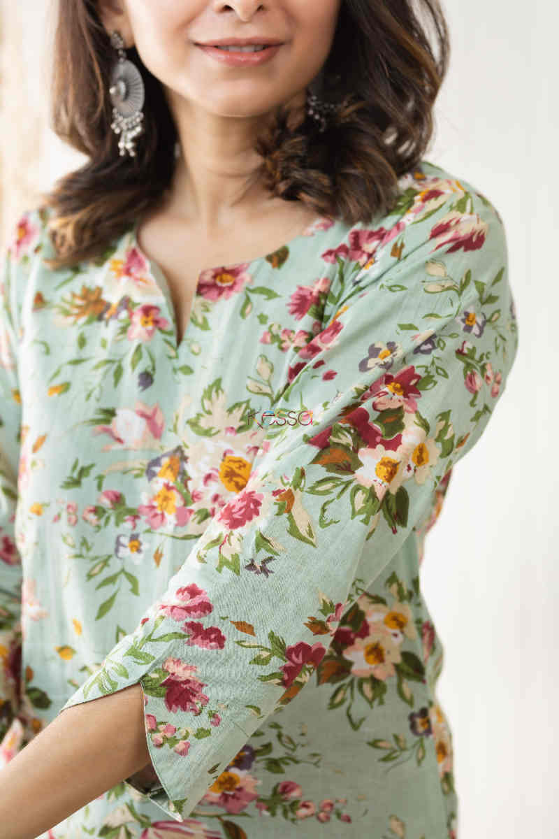 Image for Kusvaa De98 Raghbat Straight Kurta Sleeves