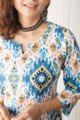 Image for Kusvaa De99 Ayudhik Straight Kurta Closeup