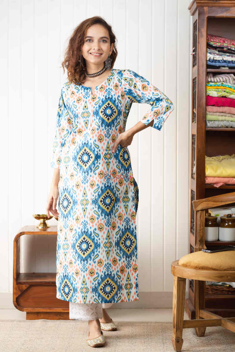 Image for Kusvaa De99 Ayudhik Straight Kurta Featured
