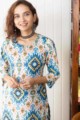 Image for Kusvaa De99 Ayudhik Straight Kurta Top