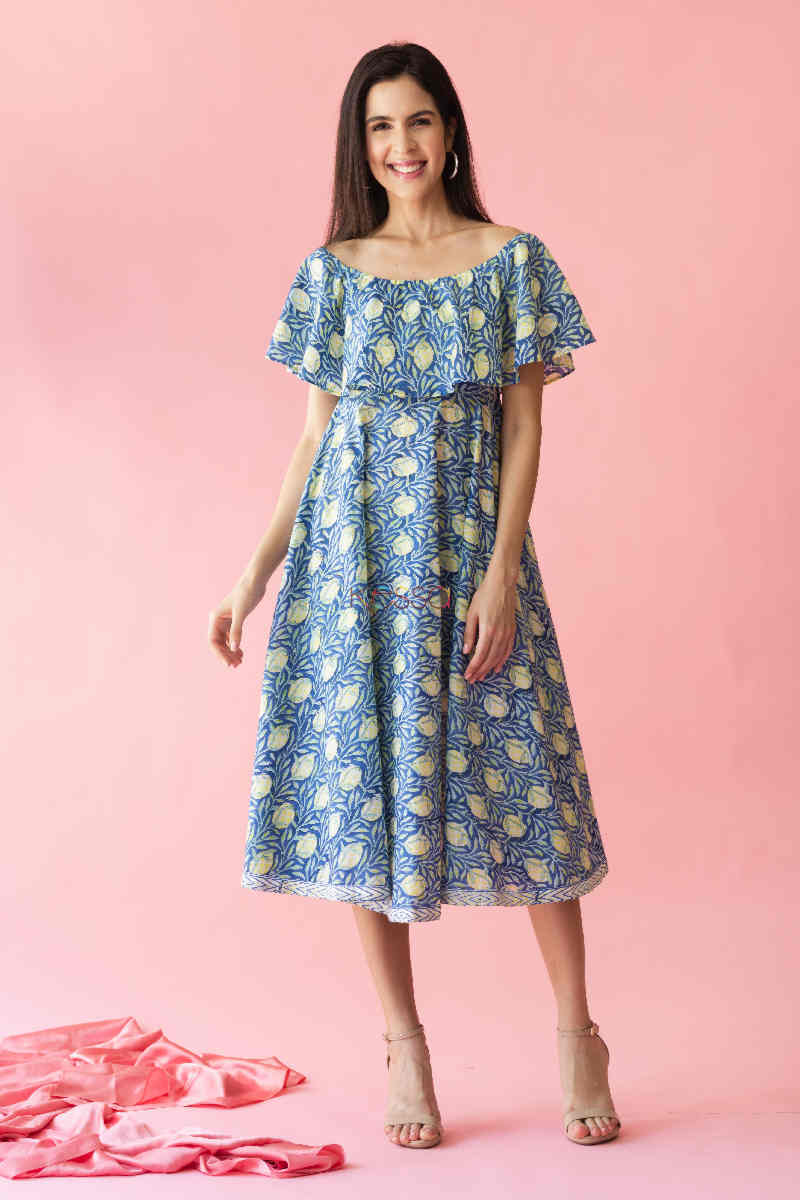 Image for Kusvaa Kcb23 Mirab Cotton Dress Front 1