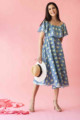 Image for Kusvaa Kcb23 Mirab Cotton Dress Look 1