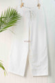 Image for Kusvaa Sap10 Malmal Lukhnawi Palazzo White Featured