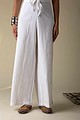 Image for Kusvaa Sap10 Malmal Lukhnawi Palazzo White Featured New