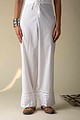 Image for Kusvaa Sap11 Applique Work Mulmul Pants Front New