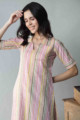 Image for Kusvaa Taf59 Sabrang Straight Fit Kurta Top 1