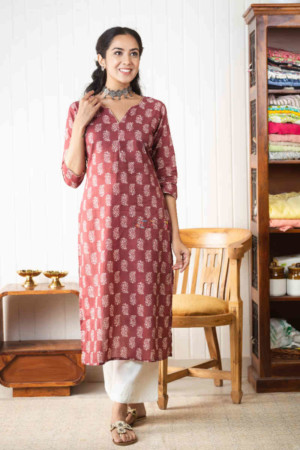 Image for Kusvaa Taf60 Aurima Straight Fit Kurta Featured