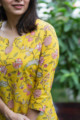 Image for Kusvaa Taf61 Zahian Staright Kurta Closeup