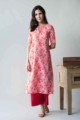 Image for Kusvaa Vcr59 Humeira Straight Kurta Front
