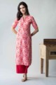 Image for Kusvaa Vcr59 Humeira Straight Kurta Look 1