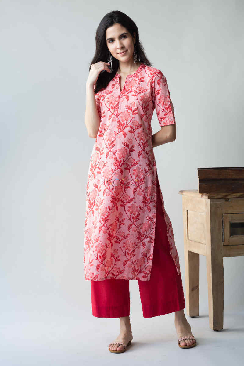 Image for Kusvaa Vcr59 Humeira Straight Kurta Look