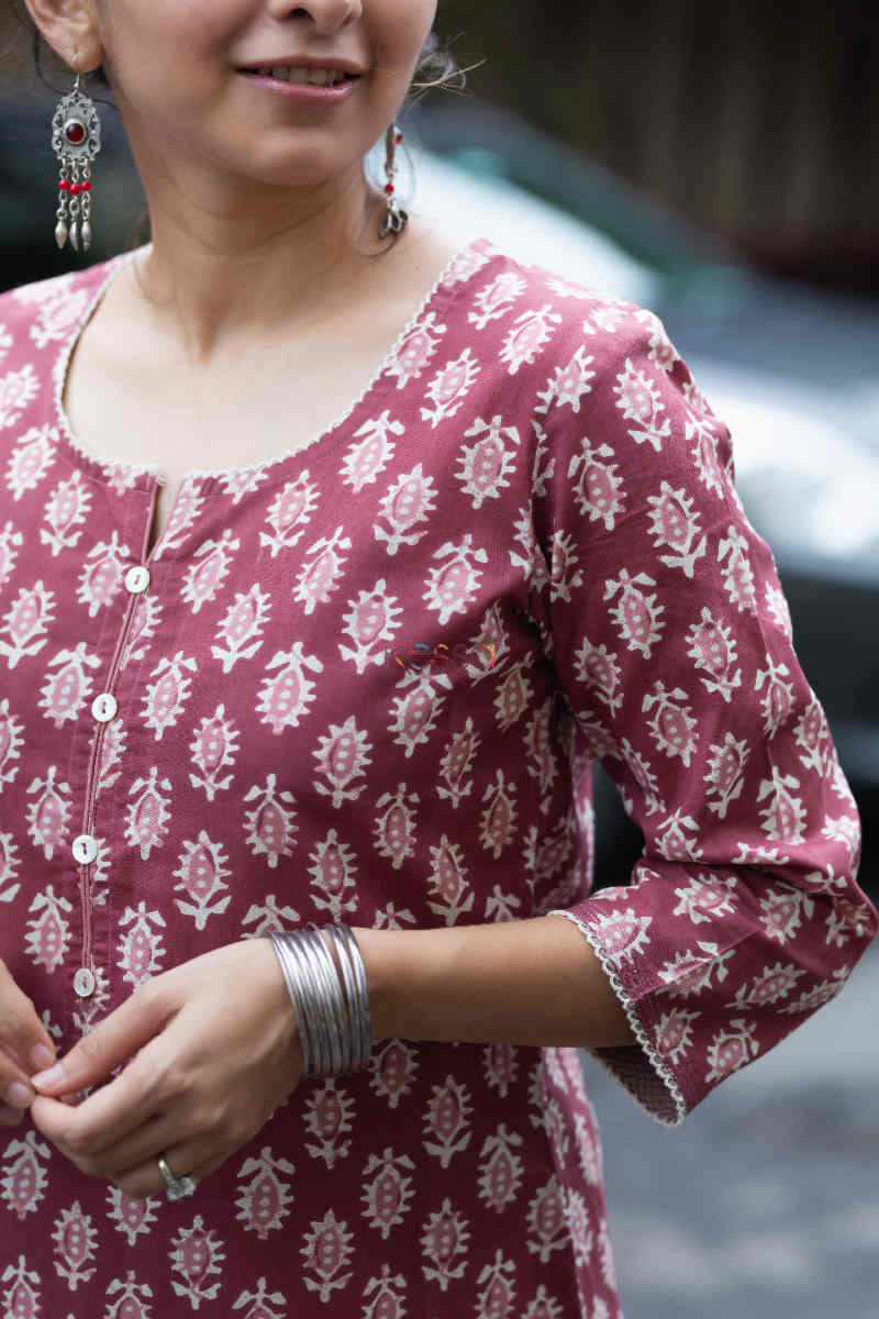 Image for Kusvaa Vcr63 Mashaaq Staright Kurta Sleeves