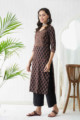 Image for Kusvaa Vcr64 Kalpini Straight Kurta Side