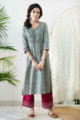 Image for Kusvaa Vcr70 Maadno Straight Kurta Front 1