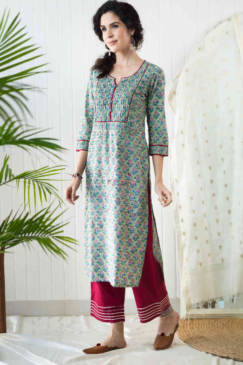 Image for Kusvaa Vcr70 Maadno Straight Kurta Look