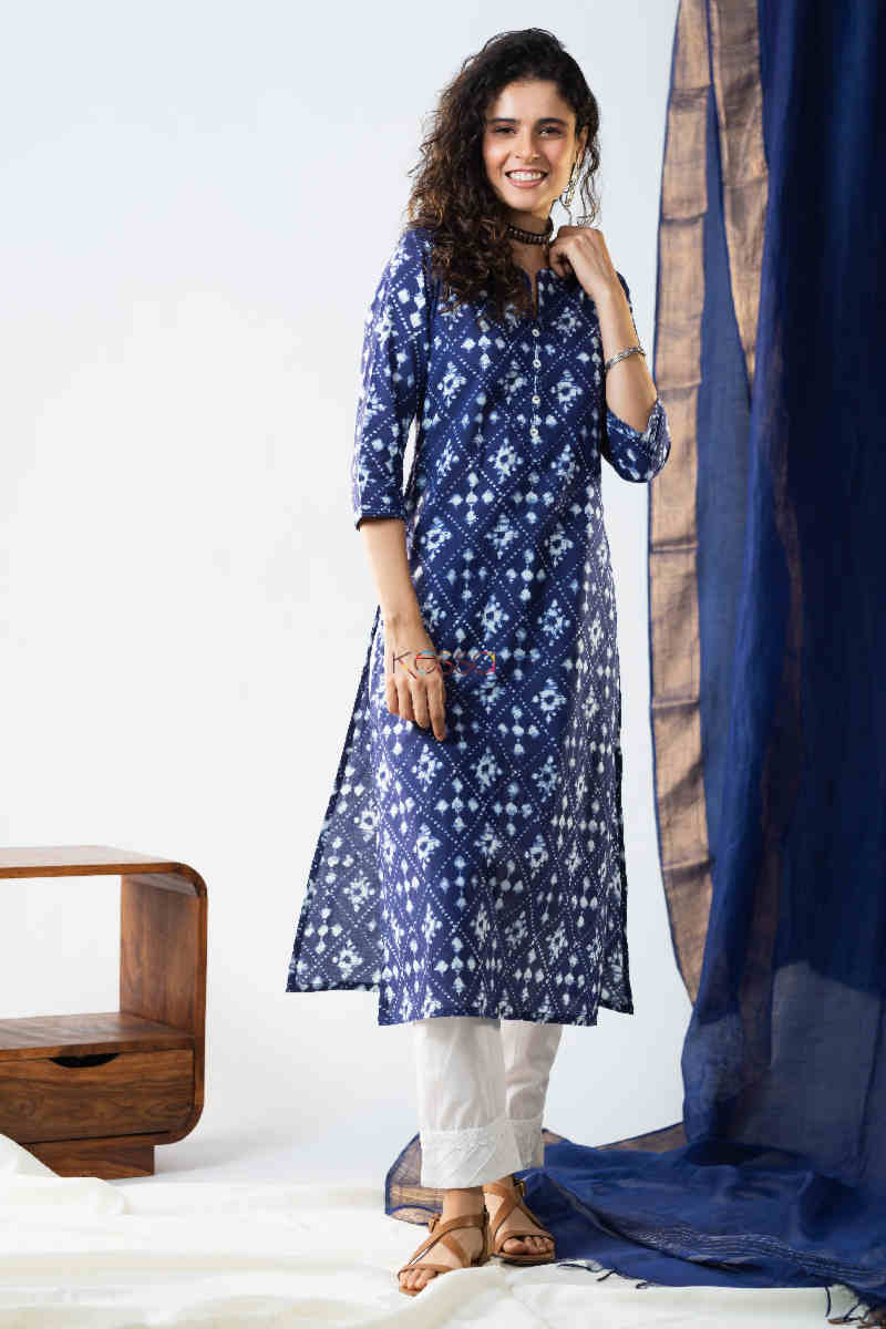 Image for Kusvaa Vcr73 Ivaanshika Straight Kurta 1 Look
