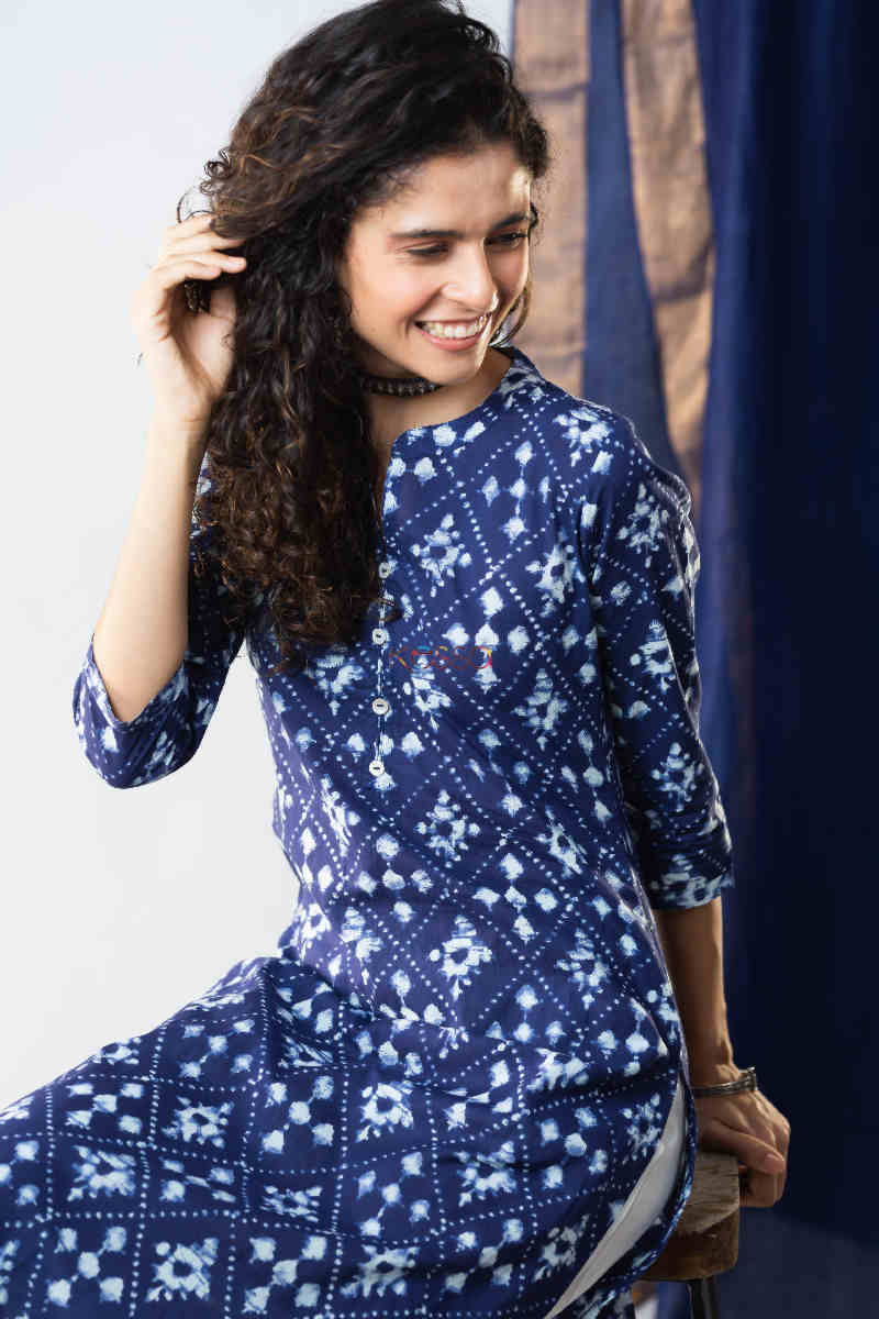 Image for Kusvaa Vcr73 Ivaanshika Straight Kurta 1 Sitting