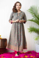 Image for Kusvaa Vcr77 Anaan A Line Front Open Kurta Featured
