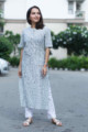 Image for Kusvaa Ws721 Rabab Straight Kurta Front 1