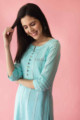 Image for Kusvaa Ws733 Ekambari Straight Kurta Top 1