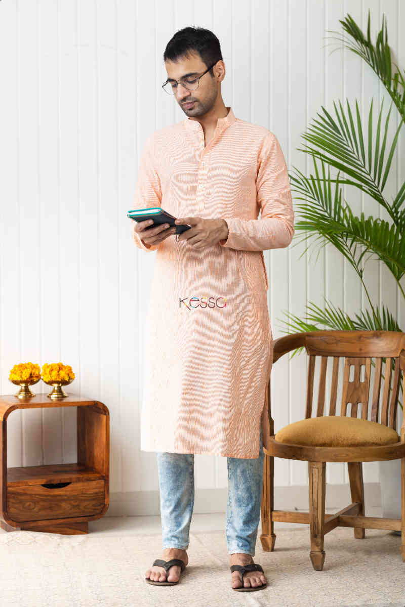 Image for Kusvaa Ws746 Ghazal Mens Kurta 1 Look