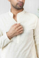 Image for Kusvaa Ws747 Dawaan Mens Kurta 1 Closeup