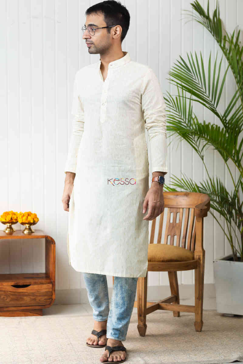 Image for Kusvaa Ws747 Dawaan Mens Kurta 1 Side
