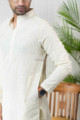 Image for Kusvaa Ws747 Dawaan Mens Kurta 1 Sleeves